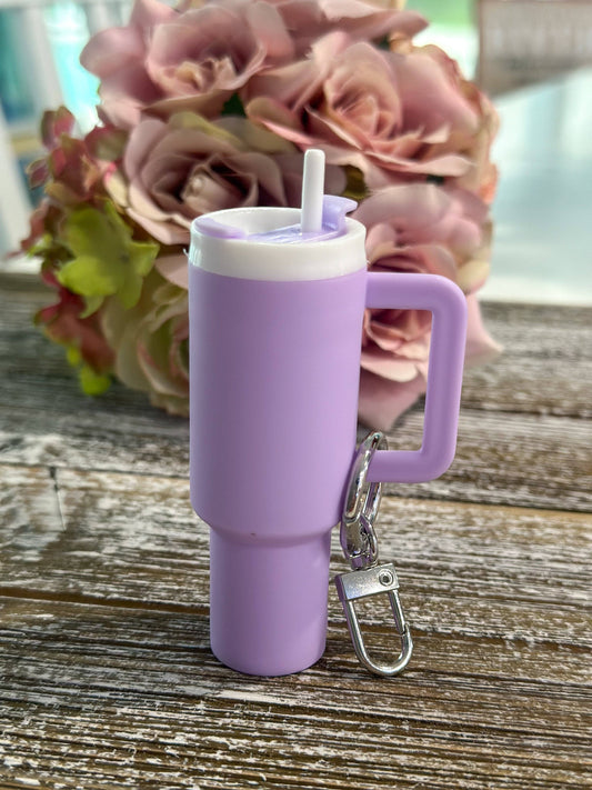 Lavendar Stan Mini Keychain