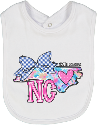 North Carolina State Bib for Girls