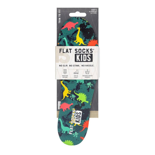 Dinosaur Flat Socks
