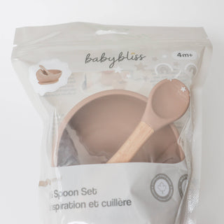 Bowl & Spoon Set - Choose Color