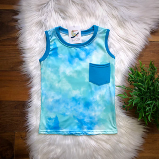 Ocean Tie-Dye Tank