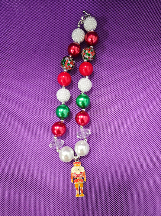 Nutcracker Bubblegum Necklace