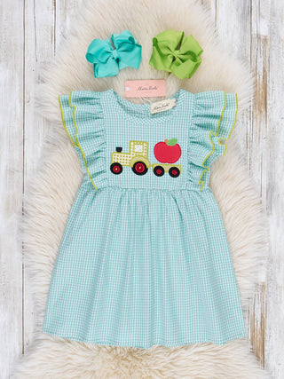 Harvest to Class Tractor & Apple Dress