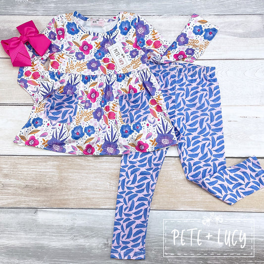 Lola Floral Pants Set