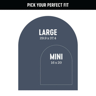 Navy Mini Arch Magnetic Wall Decal