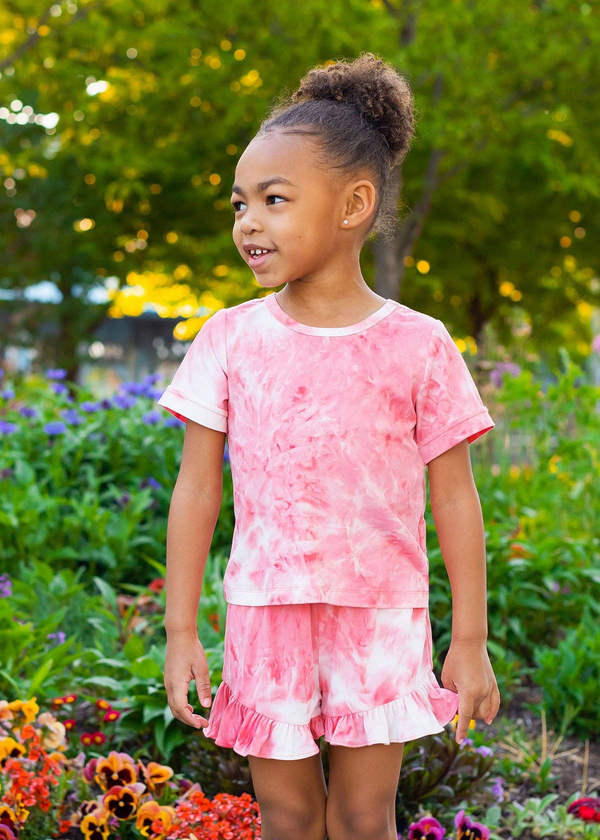 Strawberry Cloud Two Piece Short Set