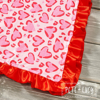 Lovely Leopard Minky Blanket