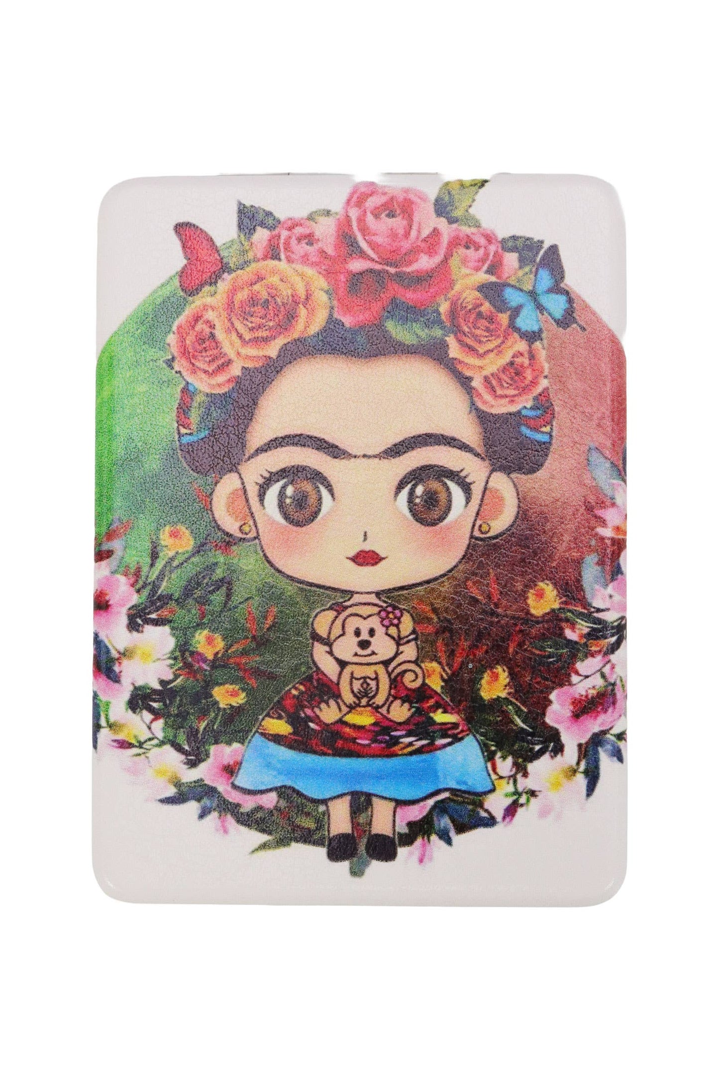 Frida Kahlo Rectangular Compact Makeup Mirror