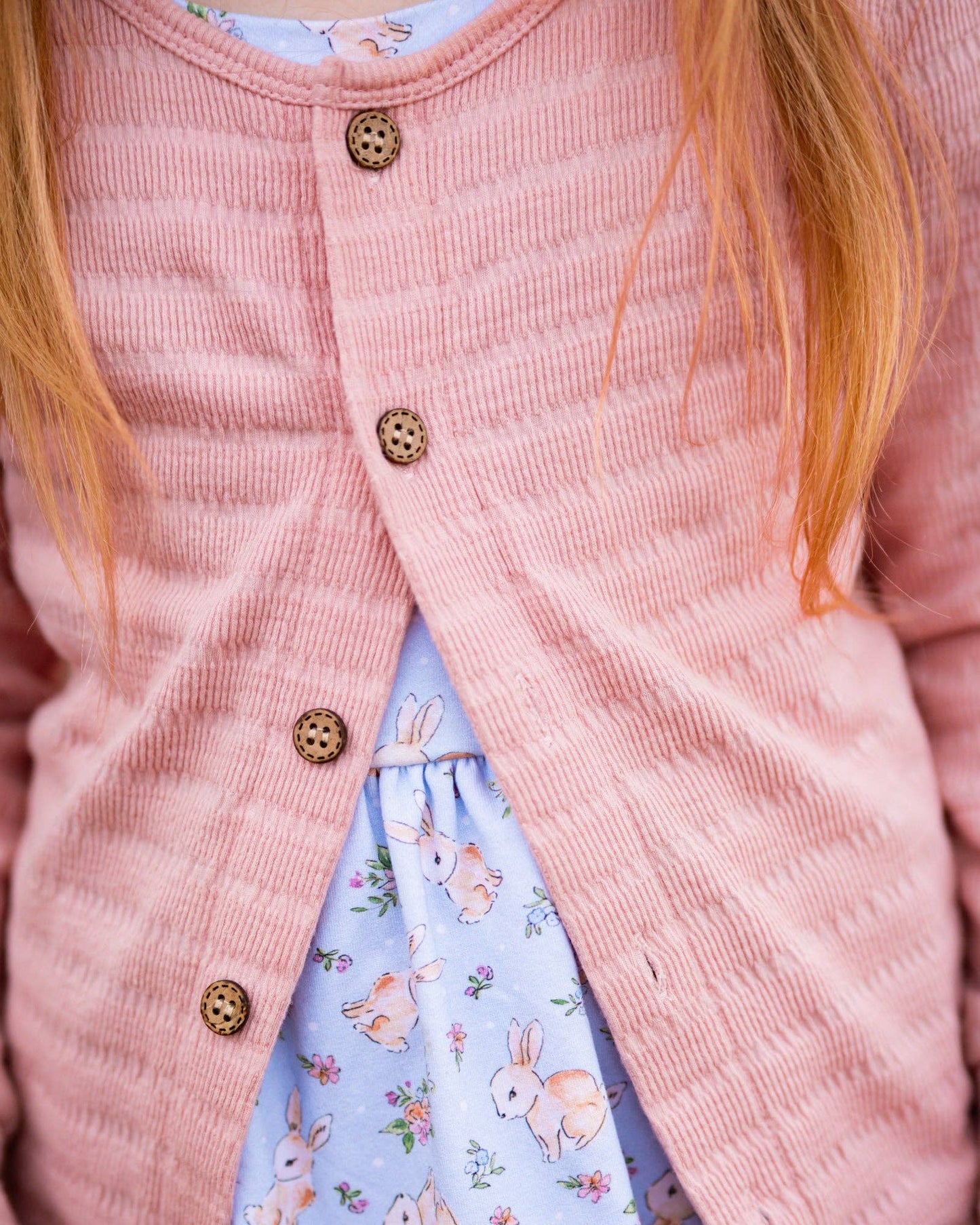 Cinnamon Rose Cable Cardigan