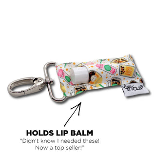 Boba Tea LippyClip® Lip Balm Holder for Chapstick