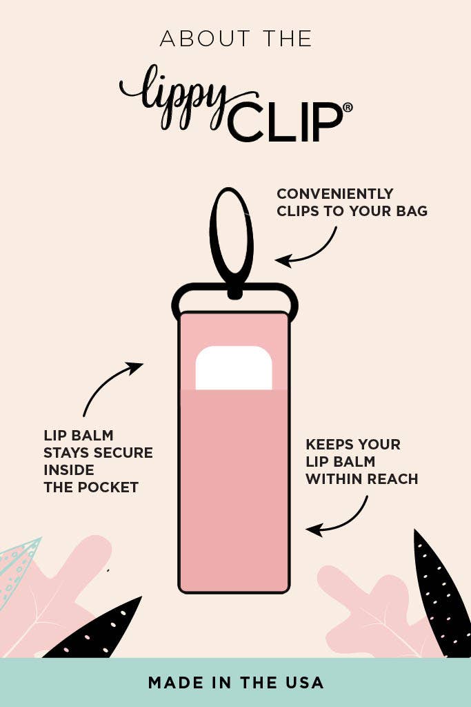 Berry Cute LippyClip® Lip Balm Holder for Chapstick