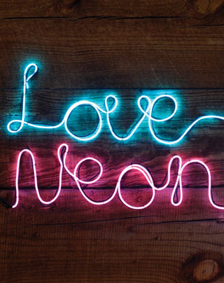 Neon Effect Pink Light