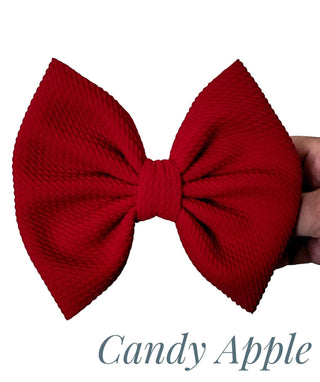 Candy Apple Savannah Bow