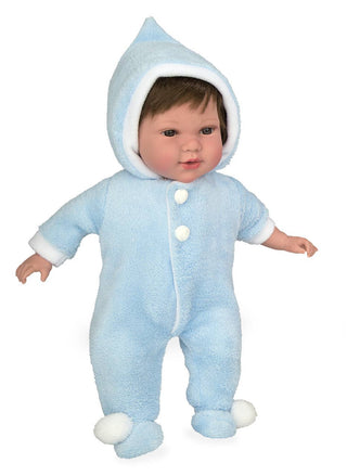 17 Inch Baby Doll with Blue Snow Suit