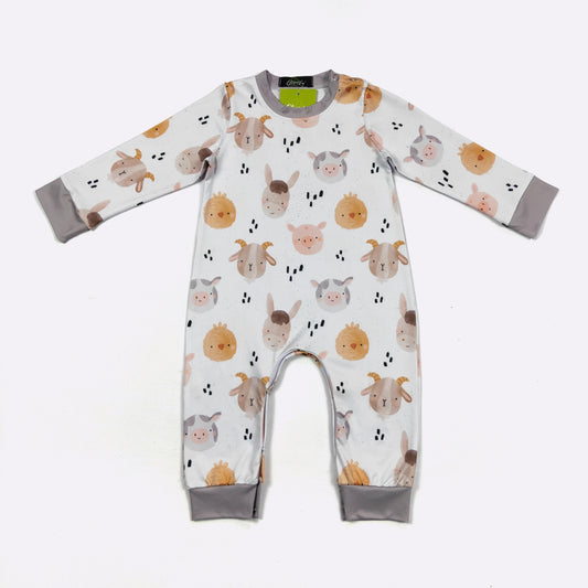 Barnyard Boys Romper