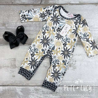 Golden Garden Romper