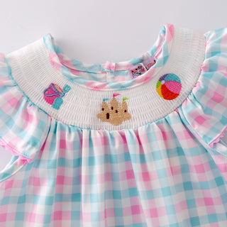 Beach Smocked Dress