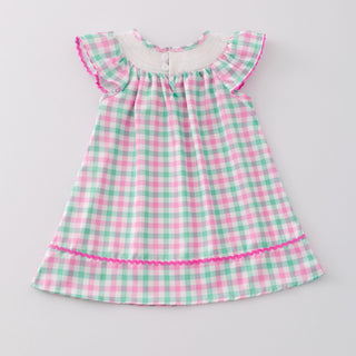 Watermelon Smocked Dress