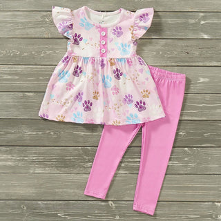 Paw Prints 2 Piece Set