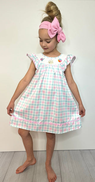 Beach Smocked Dress
