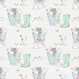 Springtime Kitties Romper