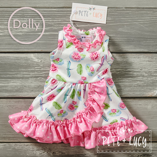 Lily's Lily Pond Doll Dress