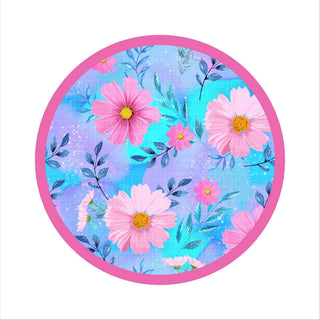 Dreamy Cosmos Mini Quilted Bamboo Baby Blanket