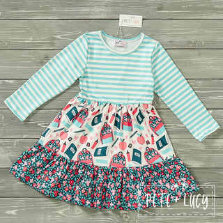 Study Buddies Long Sleeve Dress
