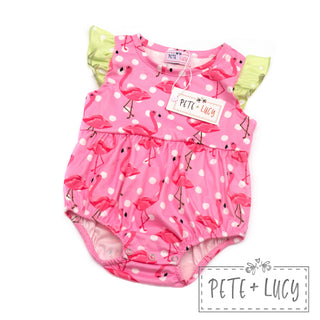 Fancy Flamingo Romper
