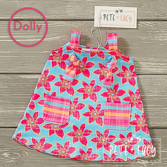 Happy Hibiscus Doll Dress