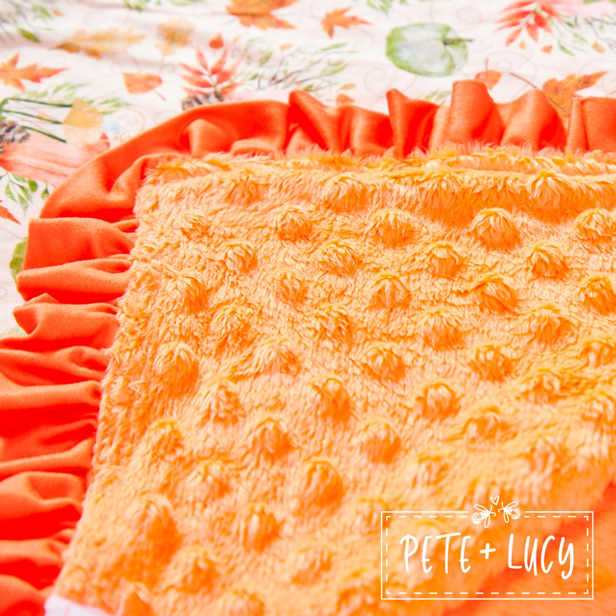 Pumpkin Spice & Everything Nice Minky Blanket