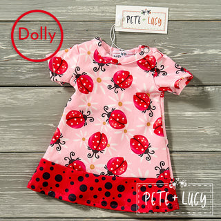 Ladybug + Daisy Doll Dress