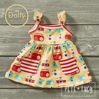 Retro Summer Doll Dress