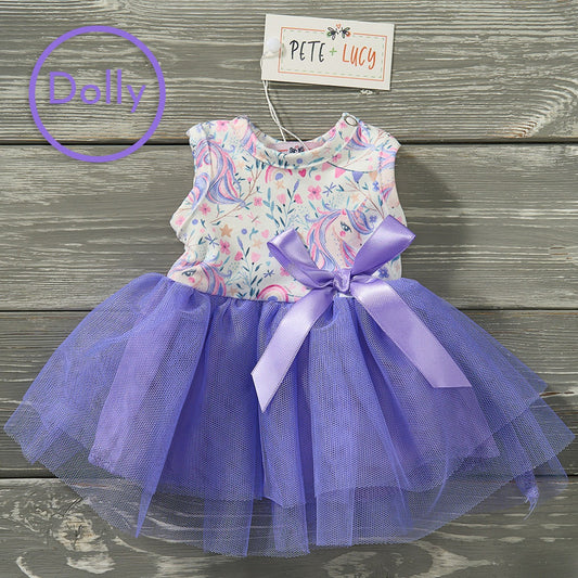 Lovely Unicorn Doll Dress