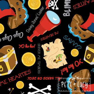 Fun Pirates Minky Blanket