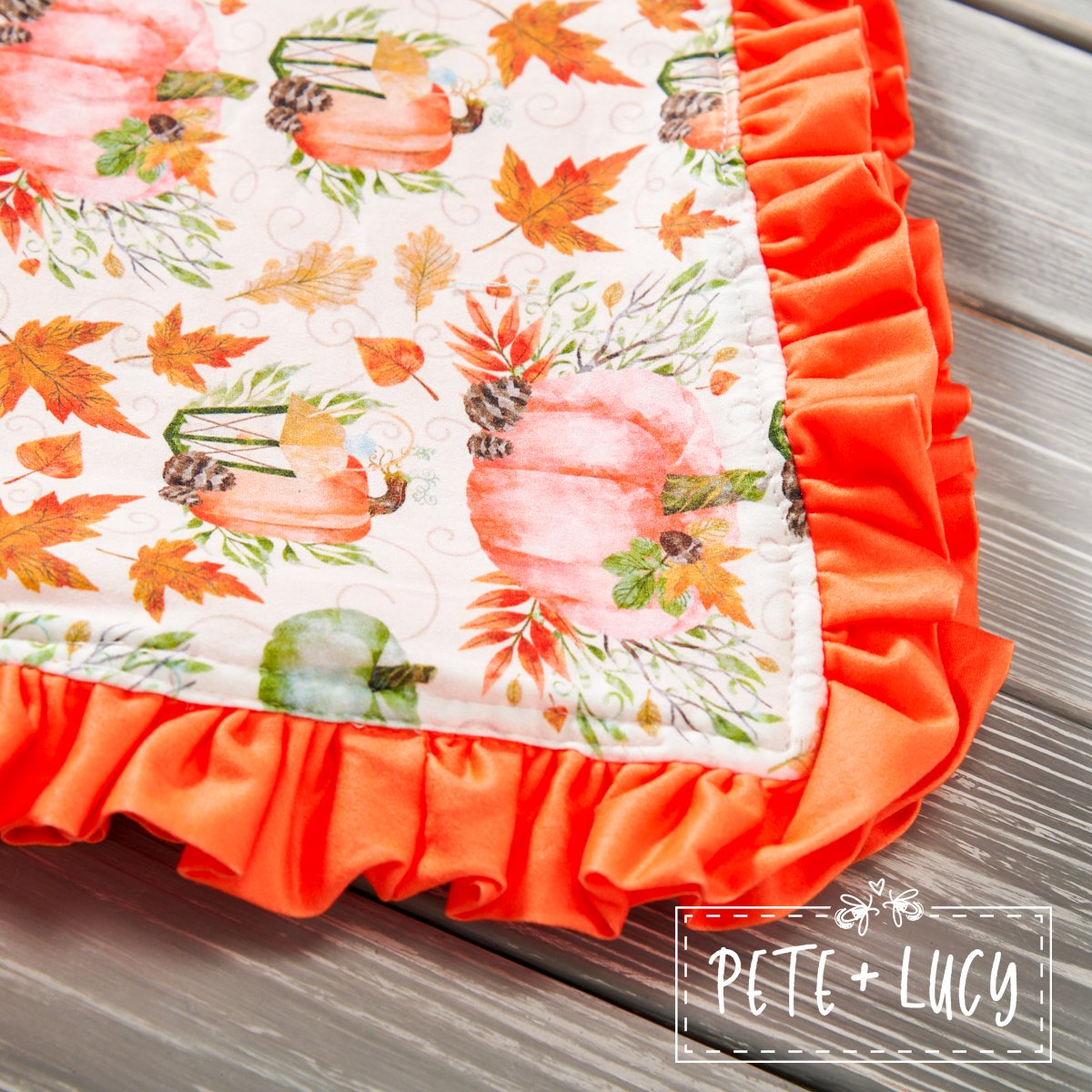 Pumpkin Spice & Everything Nice Minky Blanket