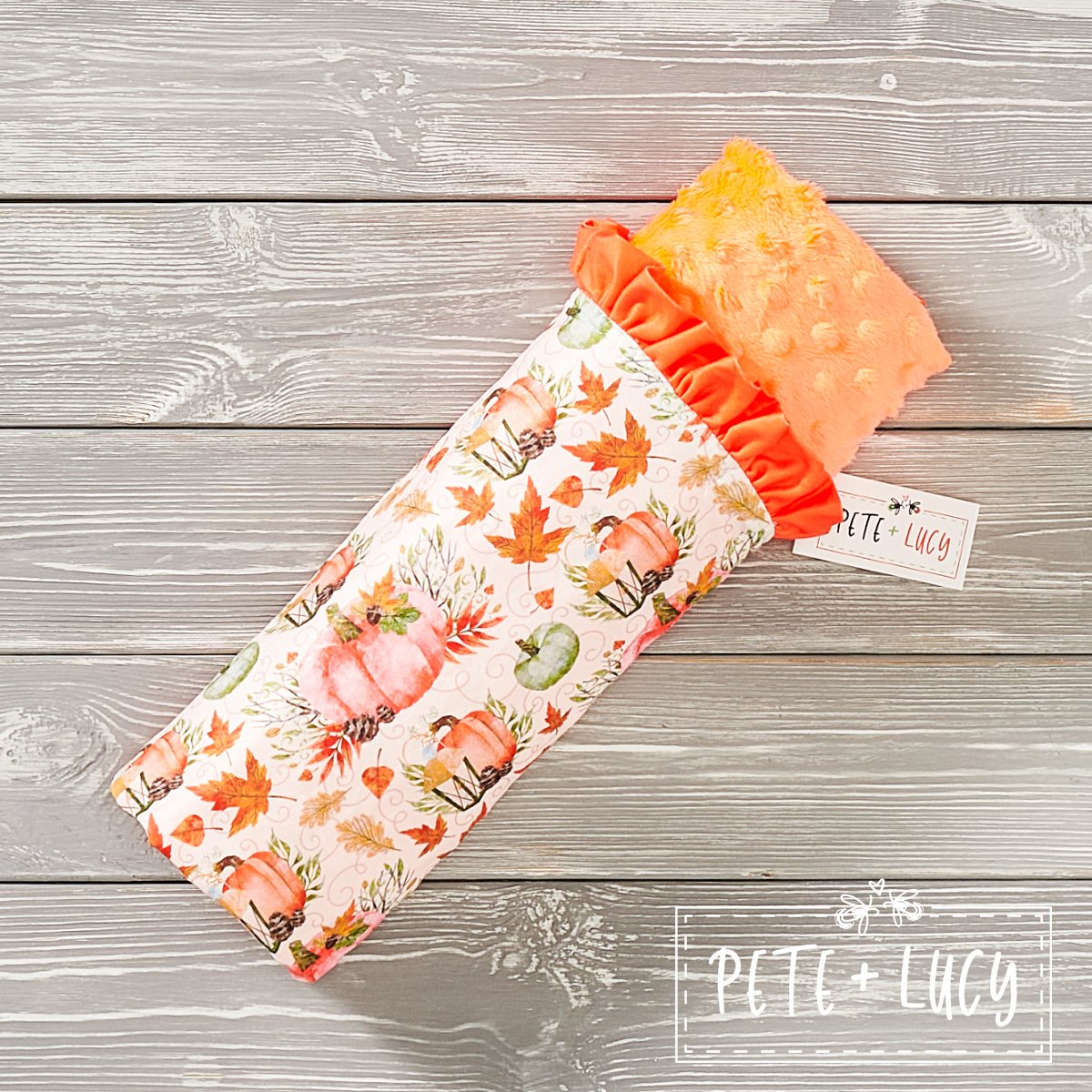 Pumpkin Spice & Everything Nice Minky Blanket