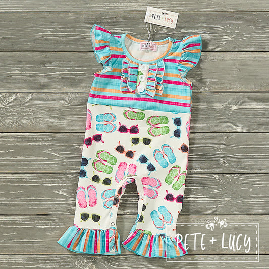 Flip Flopsy Romper