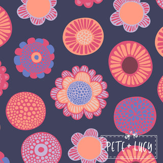 Folklore Flowers Minky Blanket