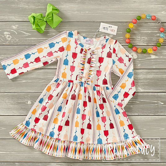Retro Flowers Dress