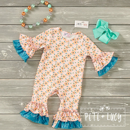 Chloe Floral Romper