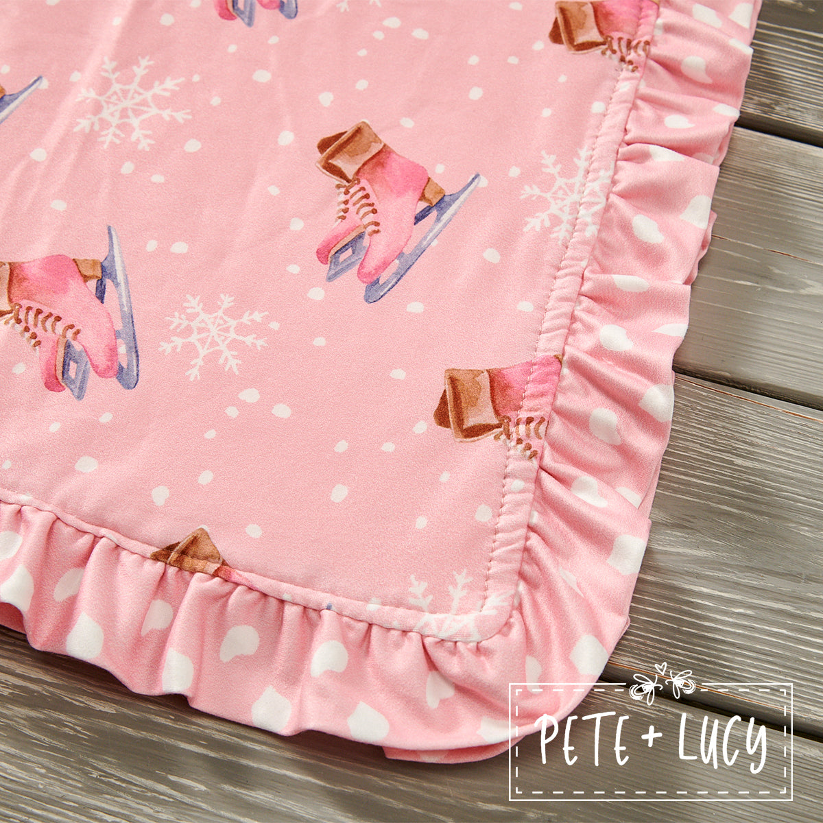 Ice Princess Minky Blanket