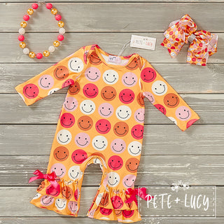 Smiley Face Romper