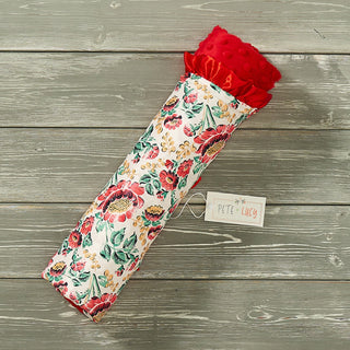 Harvest Blooms Minky Blanket