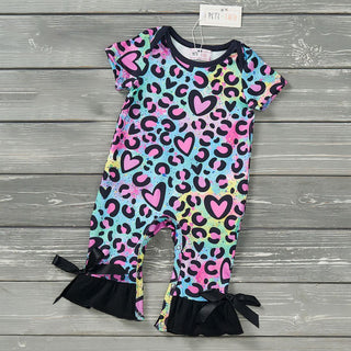 Leopard Love Romper