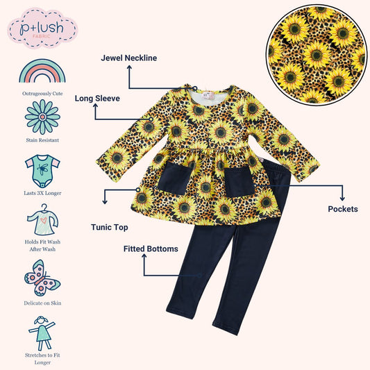 Sunflower Safari Pants Set