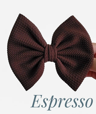 Espresso Savannah Bow