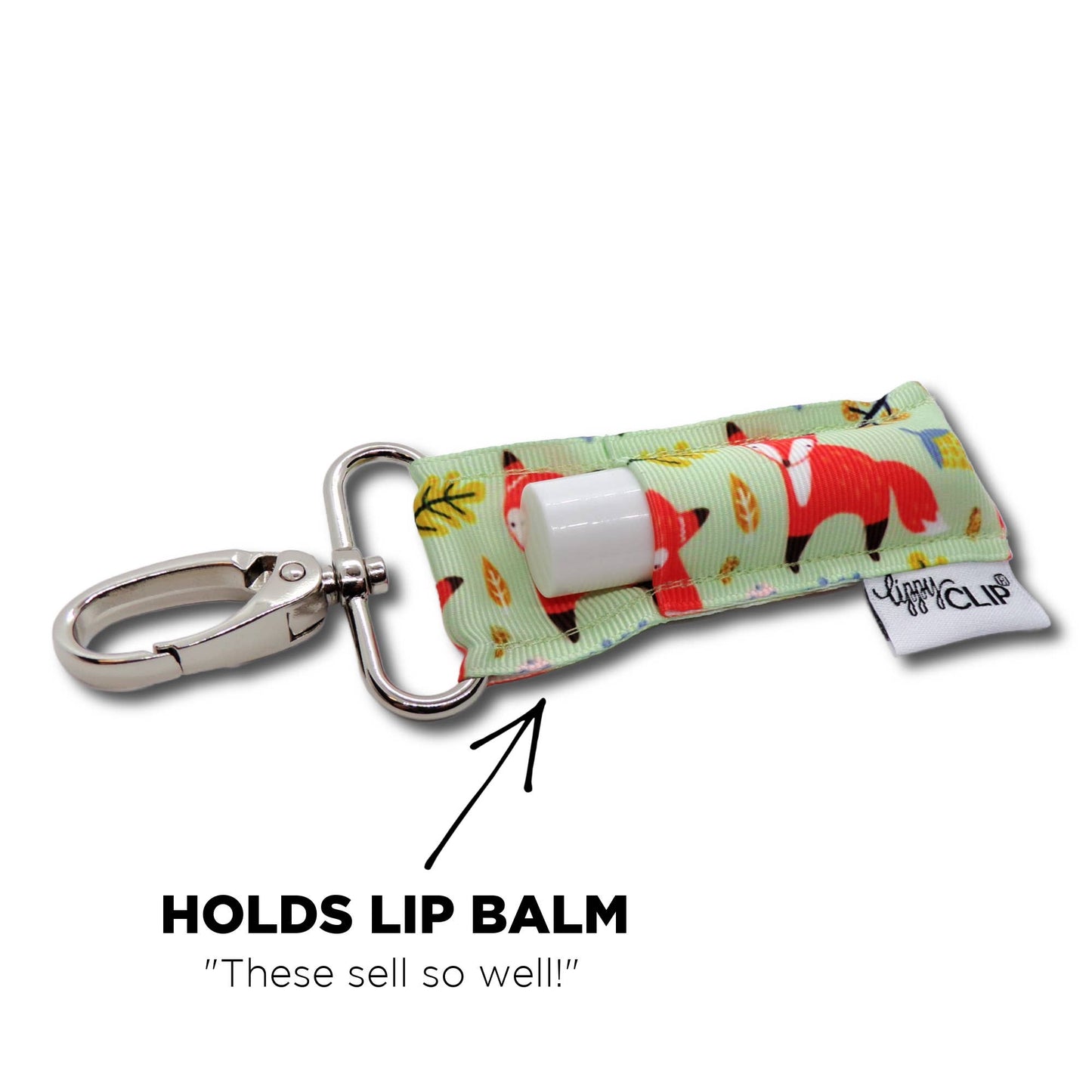 Foxes LippyClip® Lip Balm Holder