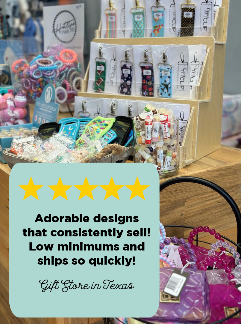 Butterflies LippyClip® Lip Balm Holder for Chapstick