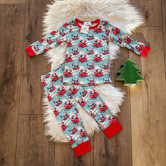 Teal Sleigh Loungewear Set